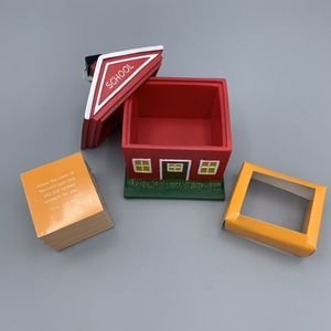 DaySpring School House Days Promise Box Figurine Scripture Cards Teacher Gift